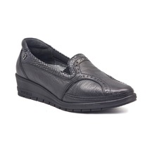 Forelli 9K 25109 Siyah Kadın Ayakkabı Comfort (294785525)