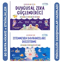 3-7 Yaş Duygusal Zeka Güçlendirme Ve İstenmeyen Davranışları Değiştirme Hikayeli Etkinlik Kitabı