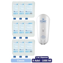 Fomy Klasik El Temizleme Köpüğü 9 x 1 L + Dispenser
