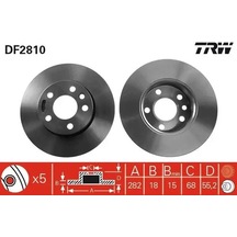 Trw Df2810 Fren Diski On 701615301g 2 Adettir