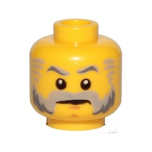 Minifigür Parçaları: Kafa: 3626pb1335