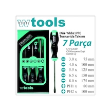 Weber Tools DüzYıldız Tornavida Seti 7 Parça N114668