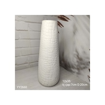 Yy2660 Vazo Duvar Desenli 35cm Silikon Kalıp