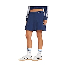 Adidas Kadın Mavi Etek Pleated Skırt Jw5141 Mavi