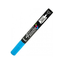 Pebeo 4Artist Oil Marker 4 Mm Yuvarlak Uç Light Blue
