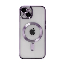 Apple İphone 14 Kılıf Kross Magneticsafe Kapak - Mor