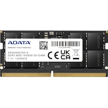 A-Data Premier AD5S480016G-S 16 GB DDR5 4800 MHz CL40 Notebook Ram