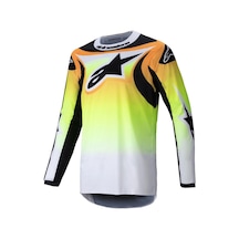 Alpinestars Fluid Wurx Kros Motosiklet Jerseyi Sarı Siyah