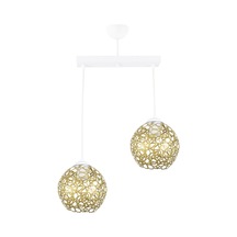 Selçuklu Top Motif Yıldız Ferforje Model Retro Sarkıt Avize U