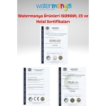 10'' Su Arıtma Cihazı Housing Filtre Kabı - Çift Conta Açık Kasa Uyumludur - Mat Beyaz
