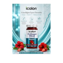 Collagen Mind Vitamin C İçeren Hibiskus Ve Çilek Aromalı Kolajen Macunu 120 G
