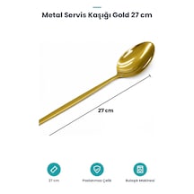 Servis Kaşığı - Metal - 27 Cm