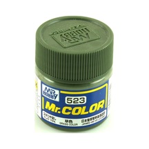10 Ml. Grass Color Mr.color Serisi Maket Boyası, Mr.hobby C523 Standart