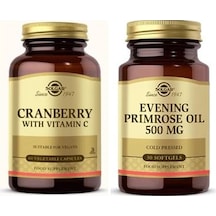 Solgar Cranberry Extract With Vitamin C 60 Kapsül Solgar Evening