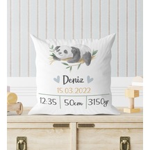 BK Gift Yeni Doğan Bebek Doğum Panosu Yastık - Model 9