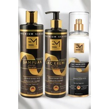 Em Amanos Beauty Paris Ekstra Keratin & Protein Şampuan 375 ML + Saç Kremi 375 ML + Keratin Saç Bakım Sütü 200 ML