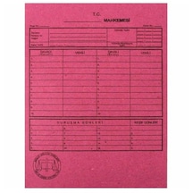 Alemdar Mahkeme Dosyası Lüks Pembe 50 Li Paket Pembe Mahkeme Dosyası