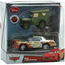 Dısney Cars Sarge ve Darrell Cartrıp İkili Paket Metal Araç