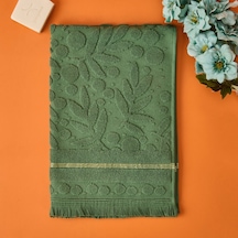 Soft Zeleno Ayak Havlusu - Gri - 50x70 Cm Renkli