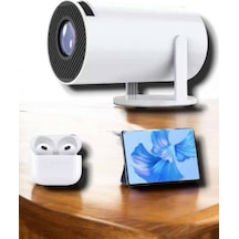 130 İnç Geniş Ekran Ve 4k Destekli Full Hd Projeksiyon Cihazı - Lisinya