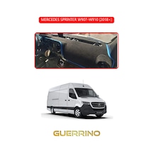 Mercedes Sprinter W907-w910 2018+torpido Koruma Halısı Kırmızı Kenar