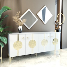 Esmopa.Mobilya Elegant Beyaz Konsol