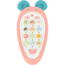 Aromee Bebek Oyun Telefonları, Eğitici Bebek El Telefonu Oyuncak - Pembe
