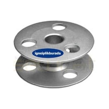 Brother 155484-001 Büyük Mekik Çift İğne Dikiş Makinesi Masura (Metal)