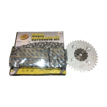 Honda Innova Uyumlu Ön-Arka Dişli Zincir Set Sfr 420H 110L 36-14T (492628856)