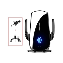 Kablosuz Araç Telefonu Tutucu 15 W Hızlı Şarj Kablosuz Şarj 1pc