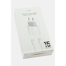 25w Apple iPhone Uyumlu 15 Pro Max Type C Şarj Aleti