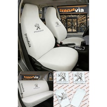 Peugeot Eski Logolu Oto Koltuk Kılıfı Ön Arka Set Penye Universal Koltuk Koruyucu Servis Kılıfı 49394301