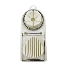 Beyaz 3'ü 1 Arada Yumurta Dilimleme Kesici Asılı Delikli Gıda Sınıfı Bpa Ayrılabilir Kesme Tel Dilimleme Mutfak Malzemeleri Beyaz