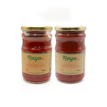Organik Domates Salçası 650 G Ve Organik Acı Biber Salçası 610 G