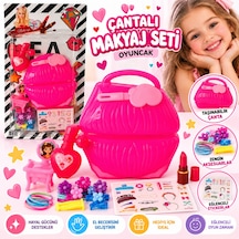 Mkj-22 Kartela Çantalı Makyaj Seti Oyuncak