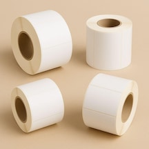 100x70 Mm Lamine/top Termal Etiket Rulo Hotmelt Tutkal / 500 Lü Sarım/ø 25 Mm Diğer