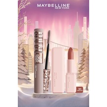 Maybelline New York Lash Sensational Body Maskara + Serum Etkili Hyalüronik Asit Ve Besleyici Yağ İçeren Ruj 101