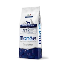 Monge Medium Adult Tavuklu Orta Irk Yetişkin Köpek Maması 12 Kg