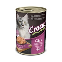 Crocus Ciğerli Yetişkin Kedi Maması 400 G