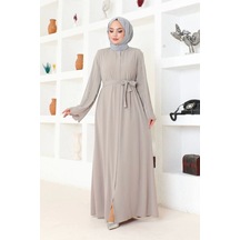 Kolları Taş Detaylı Ferace Taş