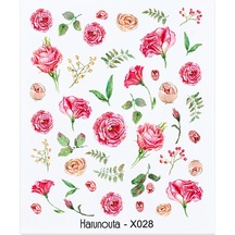 Su Transferli Nail Art Sticker X028 49831-28
