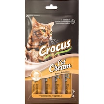 Crocus - 260 - Tavuklu Krema Kedı Ödülü 4 X 15 Gr X - Zengemtr - 5 Adet