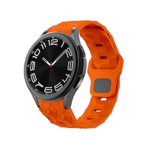 Ardemix Galaxy Uyumlu Watch 5 Pro 45mm Krd-116 20mm Futbol Desenli Spor Tasarımlı Silikon K