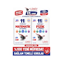Limit 2027 11.sınıf Matematik-fizik 2 Kitap %100 Yeni Müfredat Etkinlikli Soru Bankası Set Yeni Ürün