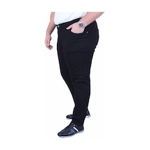 Starbattal Büyük Beden Klasik 5 Cep Gabardin Pantolon 11915 Sıyah Siyah