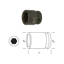Osaka Ln38ı5/8 Inch Lokma 3/8'' 5/8