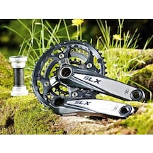 Shımano Slx Fc-m660 - 175mm 42x32x24t Shımano Slx 3'lü Aynakol Hollowtech Orta Göbek Dahil Siyah