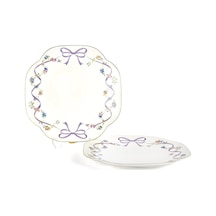 2li Romantic Charm Servis Tabağı 25cm-5444 Çok Renkli