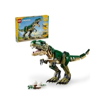 T-rex Temalı Yaratıcı Oyuncak Yapım Seti 3'ü 1 Arada