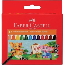 Faber-castell Mum Boya Süper Yıkanabilir 12 Renk 5281120040